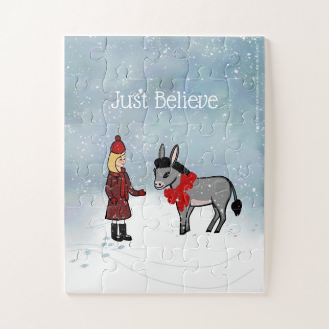 Bella & Daisy "Just Glauve" Winterpuzzle Puzzle (Vertikal)