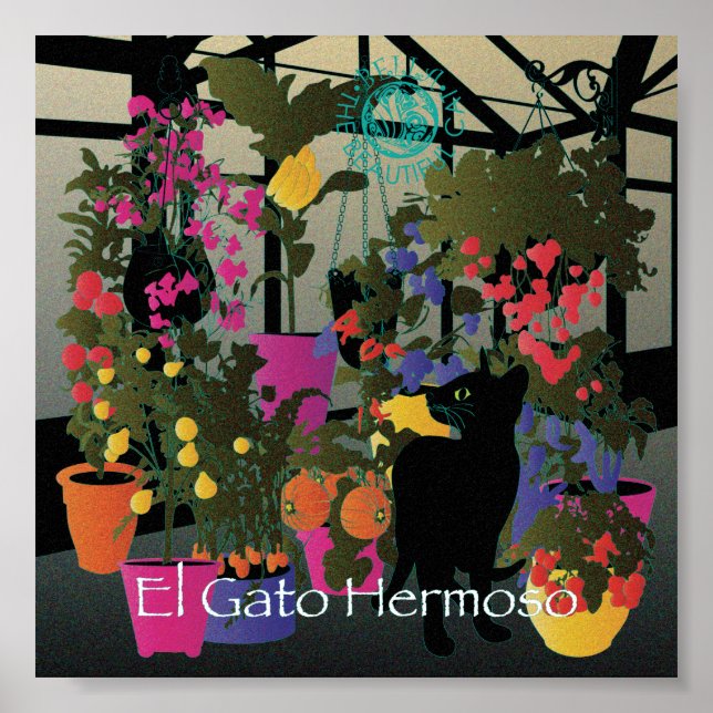 Bella: Die schöne Katze 06 6"x6" Poster (Vorne)