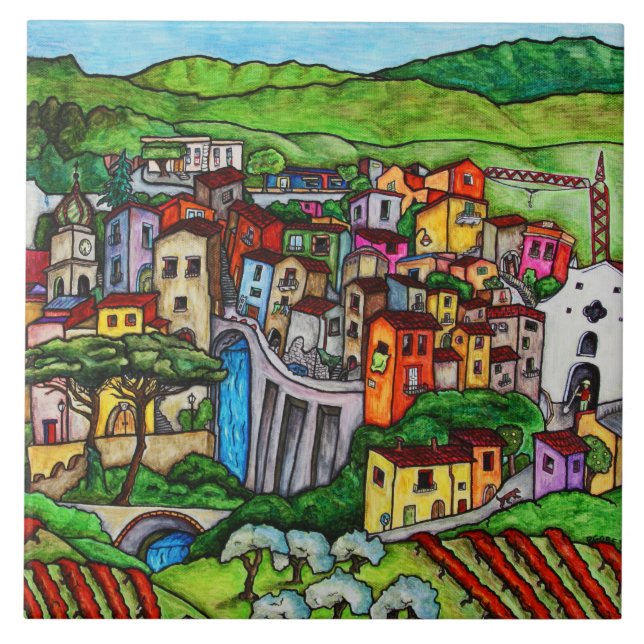 Bella Guardia Fliese (Vorderseite)