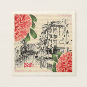 Bella Italien Papierservietten