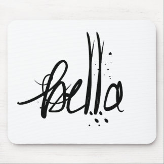 Bella italienische französische Schönheit Mousepad