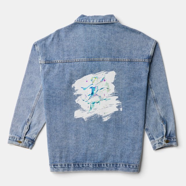 Bella Jeansjacke (Rückseite)