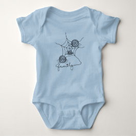 Bella+Leinwand Baby Tri-Blend T-Shirt mit Baby Strampler