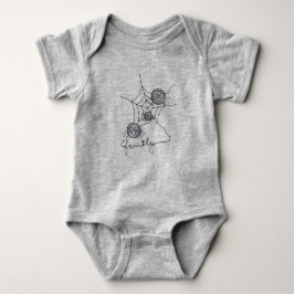 Bella+Leinwand Baby Tri-Blend T-Shirt mit Strampler