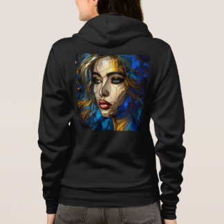 Bella+Leinwand Full-Zip Sweatshirts mit Kunstwerke