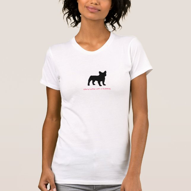 Bella Leinwand für Frauen, Fine Jersey Short Sleev T-Shirt (Vorderseite)