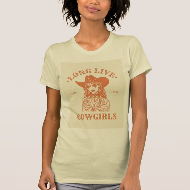 Bella+Leinwand für Frauen, T - Shirt-Kuh-Junge T-Shirt (Vorderseite)