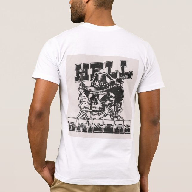 Bella+Leinwand Jersey "Hell Raisers" T-Shirt (Rückseite)