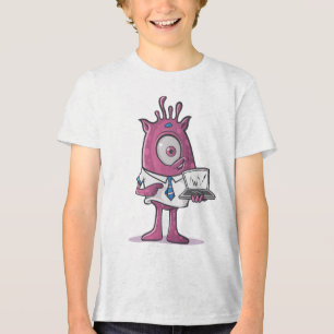 Bella+Leinwand Jugend-Tri-Mix-T - Shirt