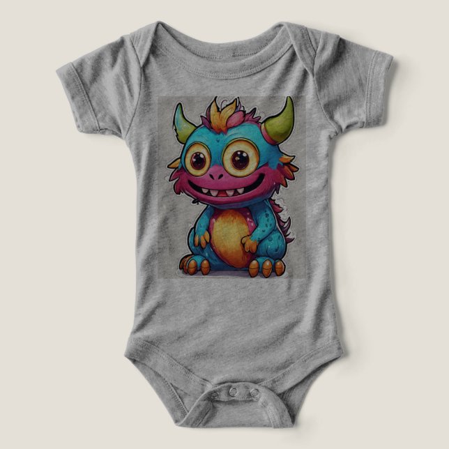 "Bella+Leinwand Säugling Tri-Blend-Shirt (Design Vorderseite)