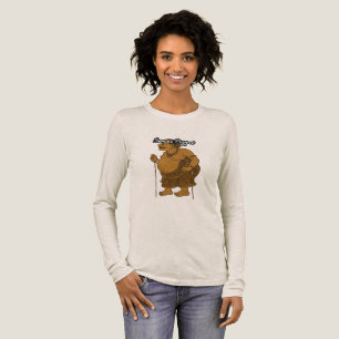 Bella+Leinwand Shirt mit langgestrecktem Ärmeln, S