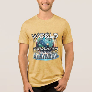 Bella+Leinwand Tri-Mix-T - Shirt, Solid Black Trib Tri-Blend Shirt
