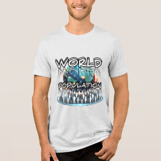 Bella+Leinwand Tri-Mix-T - Shirt, Solid Black Trib Tri-Blend Shirt