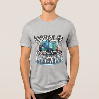 Bella+Leinwand Tri-Mix-T - Shirt, Solid Black Trib Tri-Blend Shirt