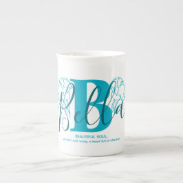 Bella Name Bedeutung Monogramm Prozellantasse