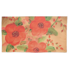 Bella Red Pillow Hüllen Kissenbezug