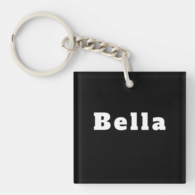 Bella Schlüsselanhänger (Vorderseite)