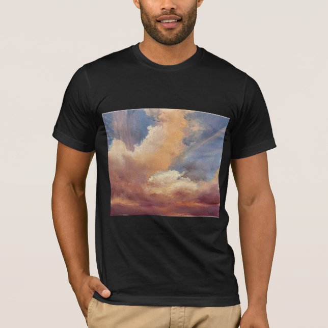 Bella + Tshirt with Dramatic Clouds (Vorderseite)