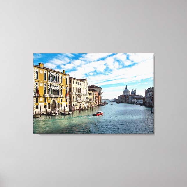 BELLA VENEZIA Stretched Canvas Print Leinwanddruck (Vorderseite)