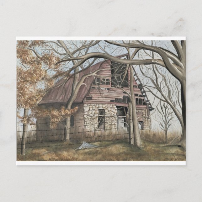 Bella Vista Barn Postkarte (Vorderseite)
