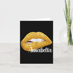 Bella - Vorname Geschenk ärmellos Karte