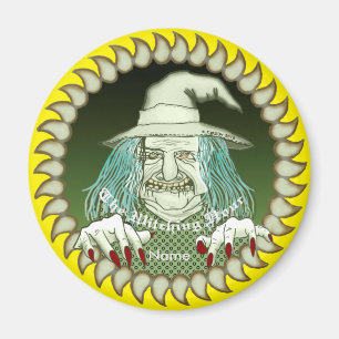 Bella Witch Face Magnet