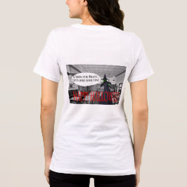 bella women tee. Happy Halloween Hexenkatze Tri-Blend Shirt