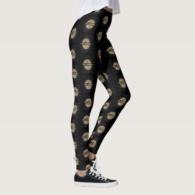 Belladonna Vintages Giftetikett Leggings (Rechts)