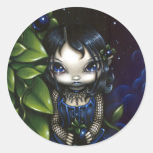 "Belladonna's Gift"-Aufkleber Runder Aufkleber