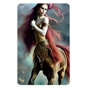 Belladria - AI Fantasy Digital Art Print Centre Magnet