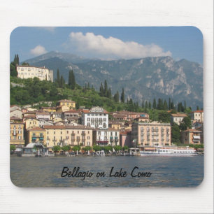 Bellagio auf See Como Mousepad