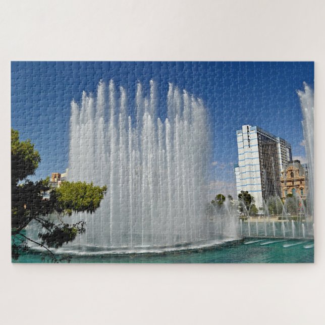 Bellagio Fountains, Las Vegas Puzzle (Horizontal)