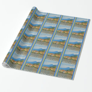 Bellagio Italien Poster Geschenkpapier