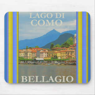 Bellagio Italien Poster Mousepad
