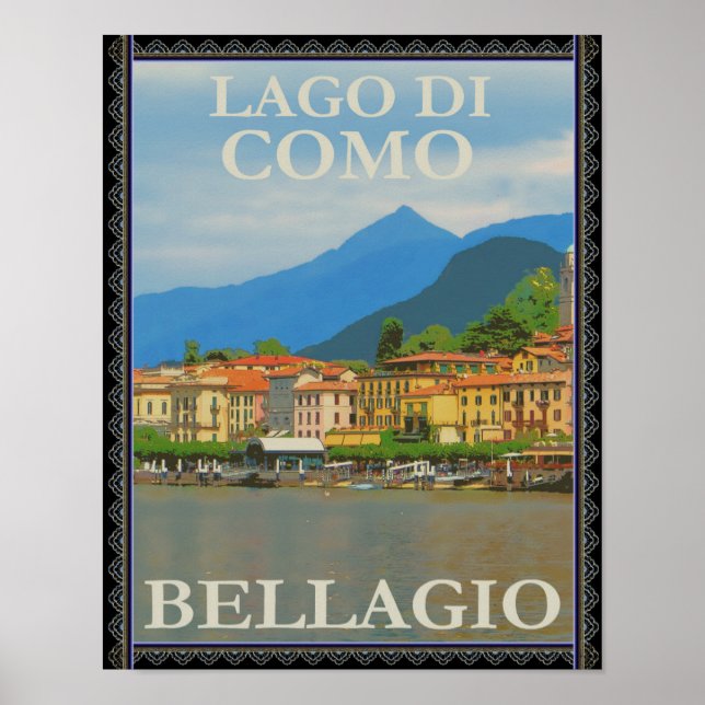 Bellagio Italy Poster Poster (Vorne)