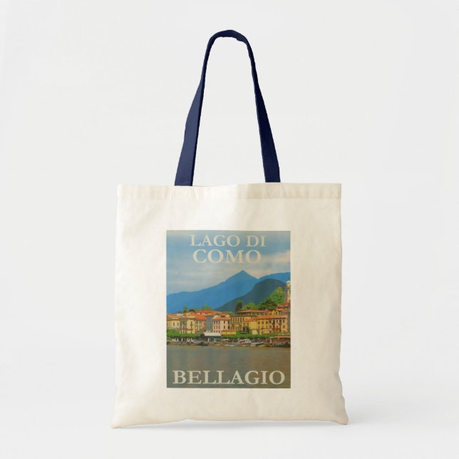Bellagio Italy Poster Tragetasche (Vorne)