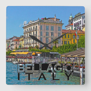 Bellagio Quadratische Wanduhr