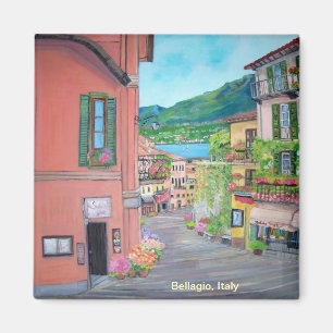 Bellagio Street, Italien - Magnet