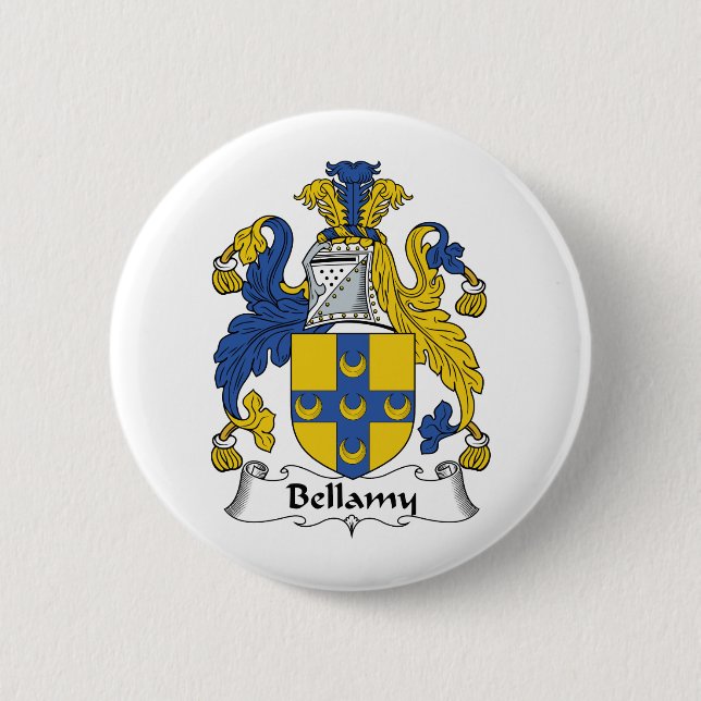 Bellamy Familienwappen Button (Vorderseite)