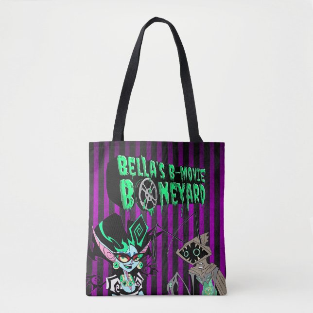 Bella's B-Movie Boneyard Tote Bag (Vorderseite)