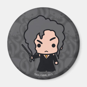 Bellatrix Cartoon Art Magnet