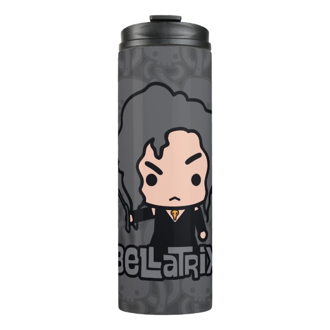 Bellatrix Cartoon-Charakter-Kunst Thermosbecher (Vorderseite)