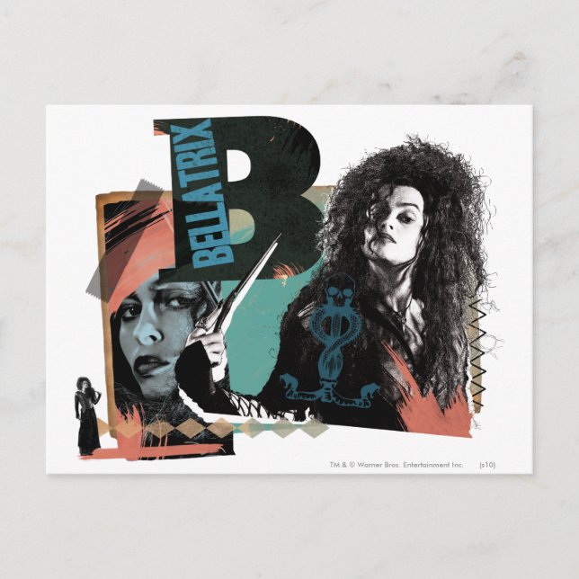 Bellatrix Lestrange 6 Postkarte (Vorderseite)