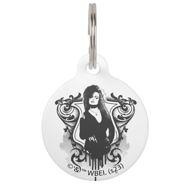 Bellatrix Lestrange Dark Arts Design Haustiermarke (Vorderseite)
