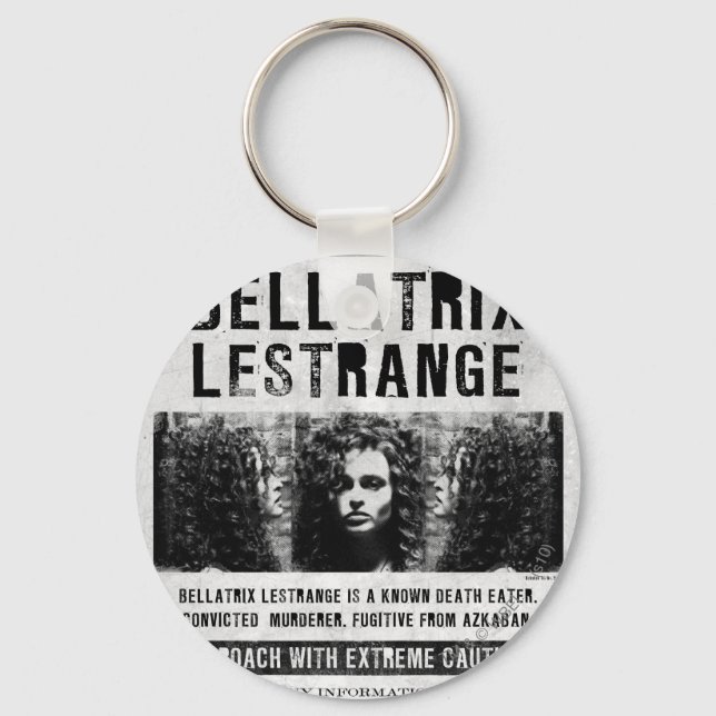 Bellatrix Lestrange Gewollt Poster Schlüsselanhänger (Vorderseite)