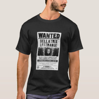 Bellatrix Lestrange Gewollt Poster T-Shirt
