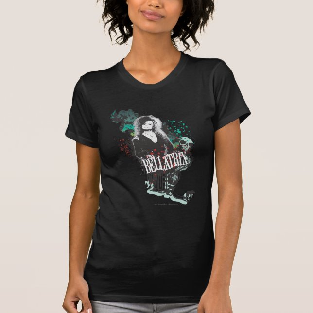 Bellatrix Lestrange Grafik-Logo T-Shirt (Vorderseite)