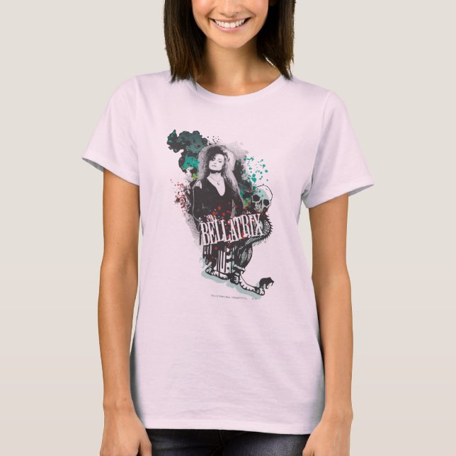 Bellatrix Lestrange Grafik-Logo T-Shirt (Vorderseite)