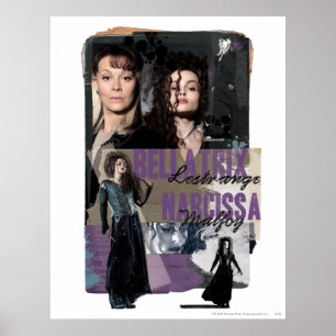 Bellatrix Lestrange und Narcissa Malfoy Poster