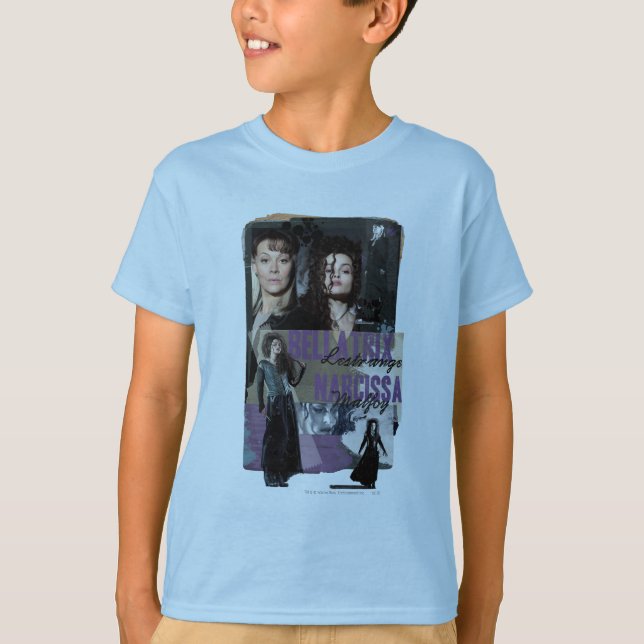Bellatrix Lestrange und Narcissa Malfoy T-Shirt (Vorderseite)